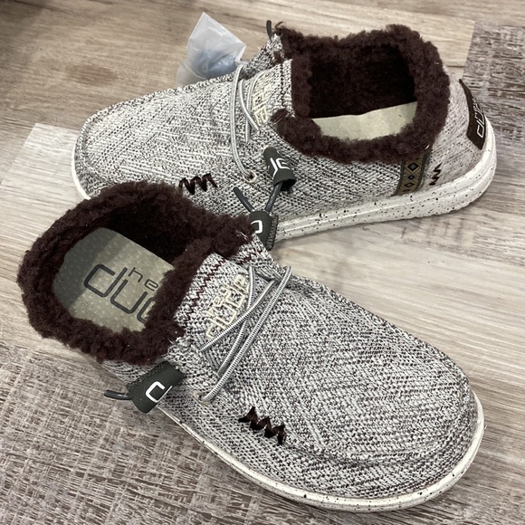 Hey Dude Wendy Salt and Pepper Women’s Slip-On Shoes - Picture 2 of 10